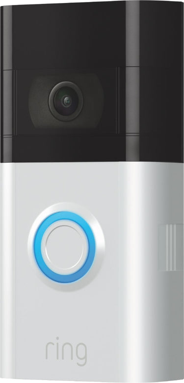 Ring - Video Doorbell 3 - Satin Nickel
